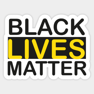 Black Lives Matter Sticker